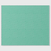 Cadeau Tiny Four Leaf Clovers papier d'emballage brillant (Plat)