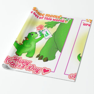 Cadeau TLM : Larry le Lizard papier d'enveloppement de la
