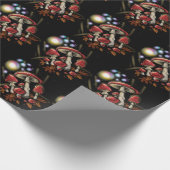 Cadeau Toadstools Enchantés Papier d'enveloppement de fon (Coin)