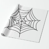 Cadeau toiles d'araignée Papier d'enveloppement (Déroulé)