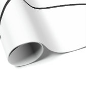 Cadeau toiles d'araignée Papier d'enveloppement (Coin rond)