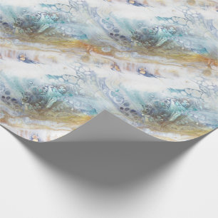 Cadeau Tous au papier d'emballage de mer (a510)