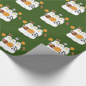 Cadeau Tous les Snowmen de sport envelopper papier (Coin)