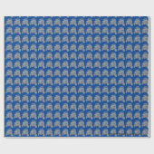 Cadeau Trail Riding 13 Papier d'emballage (Plat)