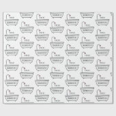 Cadeau Traitez-Vous Le Papier D'Enveloppement (Plat)