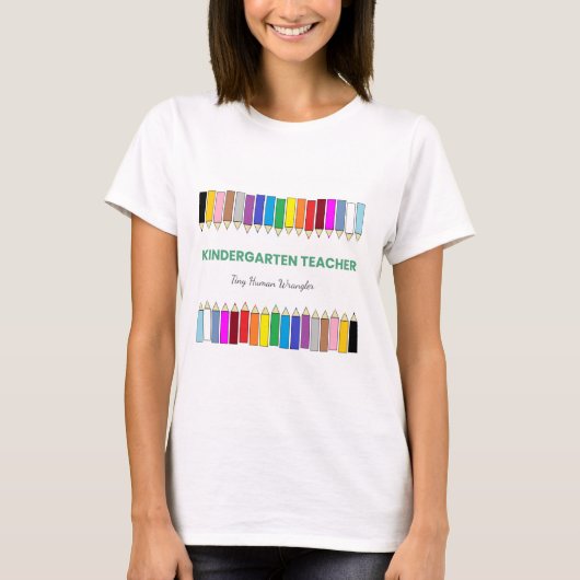Cadeau tshirt professeur de maternelle (Devant)