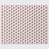 Cadeau Tu es du papier d'enrobage de la Saint-Valentin au (Plat)