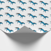 Cadeau Un beau papier d'enveloppement de cheval (Coin)