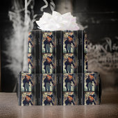 Cadeau Un papier d'enveloppement de Noël Carol de Noël