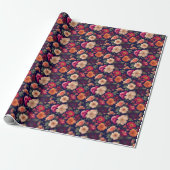 Cadeau Un papier peint à motif floral (Déroulé)