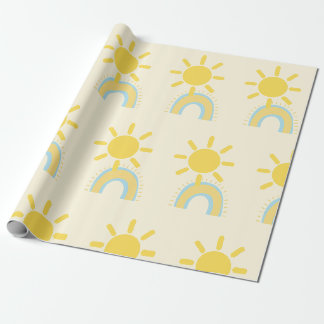 Cadeau Un petit rayon de papier enveloppant de soleil