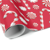 Cadeau Une série épices de menthe poivrée Design 1 papier (Coin rond)