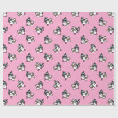 Cadeau Unicornes et papier d'enveloppement de café (Plat)