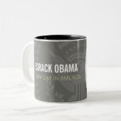 Cadeau unique - Barack Obama - président - tasse (Devant gauche)