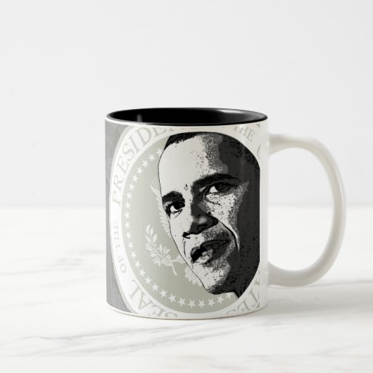 Cadeau unique - Barack Obama - président - tasse (Droit)