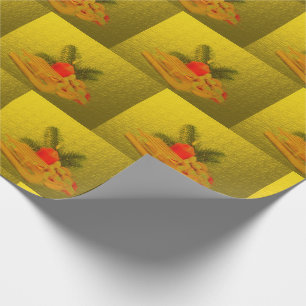 Cadeau unique, brillant papier d'enveloppement, coloré, f