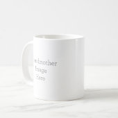 Tasse blanche classique, 325 ml (Devant gauche)