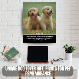 Cadeau unique pour amoureux de chiens, impressions