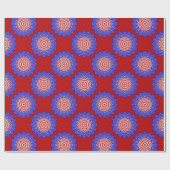 Cadeau USA Drapeau Teabag Pliage s4-GIFT WRAPPER PAPIER (Plat)