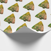 Cadeau Vacances d'hiver Papier d'enrobage d'arbre (Coin)