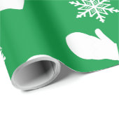 Cadeau Vacances Mittens et papier d'enveloppement Casquet (Coin rond)