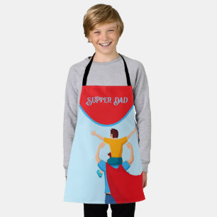 Cadeau Vaderdag voor Super Papa Schort