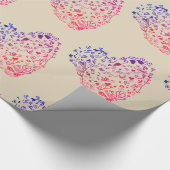 Cadeau Valentine jour Matte Wrapper Papier (Coin)