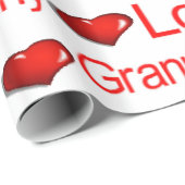 Cadeau Valentine's Day Envelopper Papier Amour Granny Coe (Coin rond)