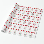 Cadeau Valentine's Day Wrapping Papier Kitten (Déroulé)