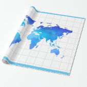 Cadeau van de reis cadeaupapier (Uitgerold)