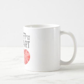 Cadeau van het hart koffiemok