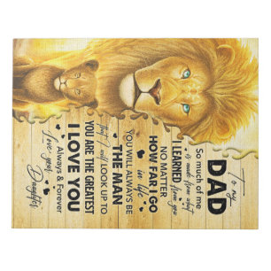 Cadeau van vader voor mijn papa ik heb van jou gel notitieblok