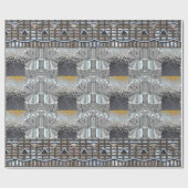 Cadeau Vansophe Moderne Vacances Papier d'enveloppement d (Plat)