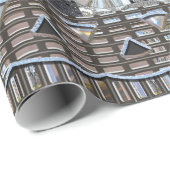 Cadeau Vansophe Moderne Vacances Papier d'enveloppement d (Coin rond)