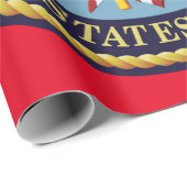 Cadeau Vertans de tournesol Papier d'enveloppement de mat (Coin rond)