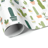 Cadeau Vibes du désert : Papier à enveloppement à thème C (Coin rond)