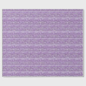 Cadeau Vieille conception de papier pourpre (Plat)