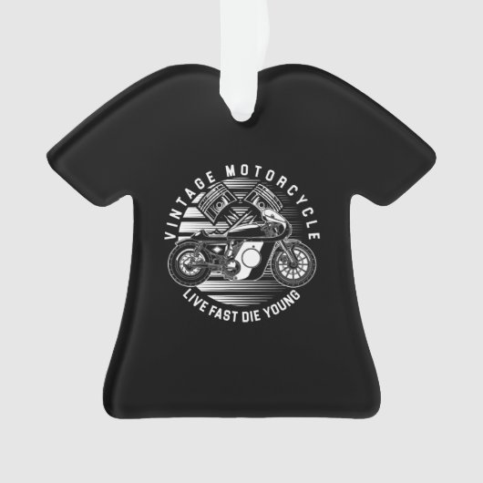 Cadeau vintage De Course De Moto Pour Biker (devant)