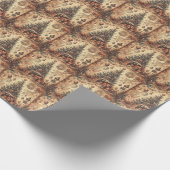 Cadeau Vintage Noël Collage papier d'enveloppement (Coin)