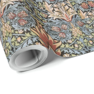 Cadeau Vintage William Morris Papier d'enveloppement à t