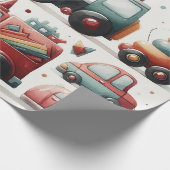 Cadeau Voitures jouets Enveloppement Papier (Coin)