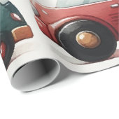 Cadeau Voitures jouets Enveloppement Papier (Coin rond)