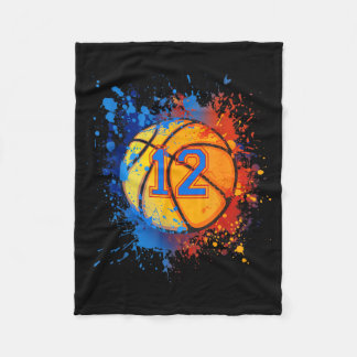 Cadeau voor 12-jarige jongens voor hun 12e verjaar fleece deken