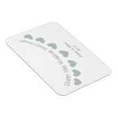 cadeau voor 12e zijde bruiloft bruiloft magneet (Rechterzijde)