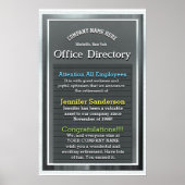 Cadeau voor aangepaste aflossing poster (Voorkant)