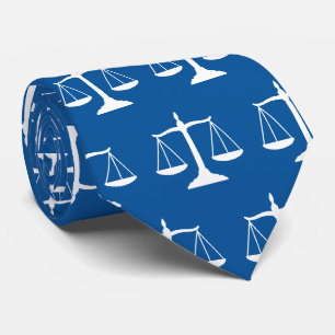 Cadeau voor advocaten voor mannen Schalen van de g Stropdas