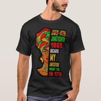 Cadeau voor Afrika, 4 juli 1865 T-shirt