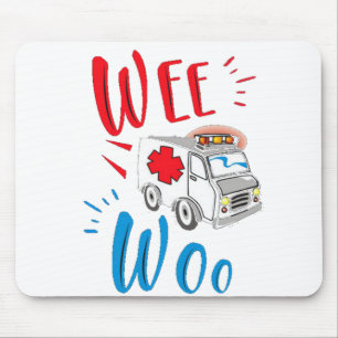 cadeau voor afstuderen, ambulance, patiënt muismat