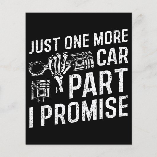 Cadeau voor automonteur flyer (Voorkant)