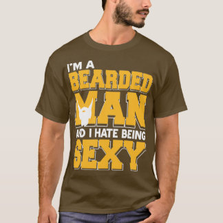 cadeau voor baard met baard op baard 13 t-shirt